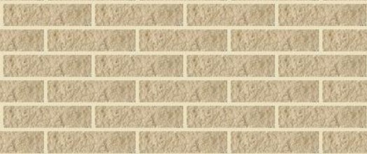 BrickStone Желтый (рваный ложок, пустотелый)